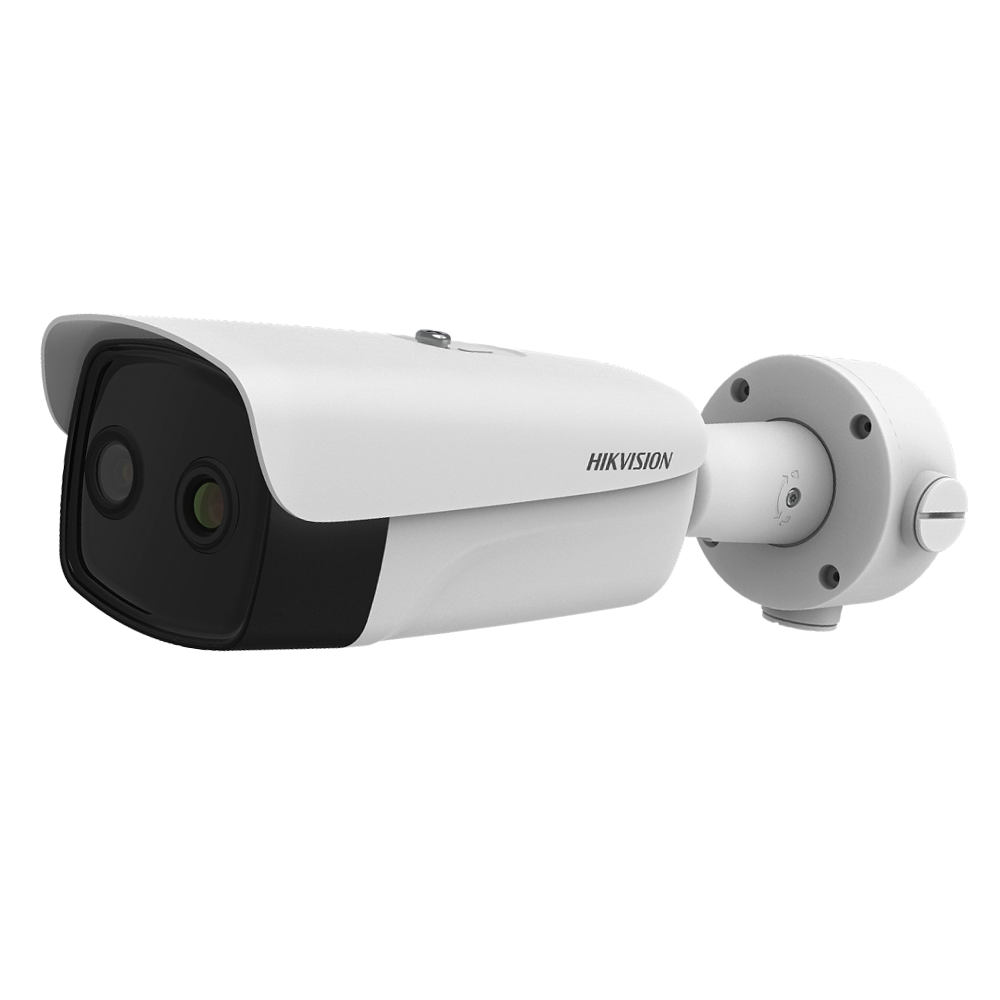 Fever Screening Thermographic Thermal & Optical Bi-spectrum Network Bullet Camera